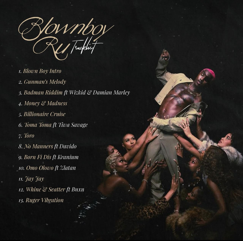 Ruger featured Wizkid and Davido on His Album