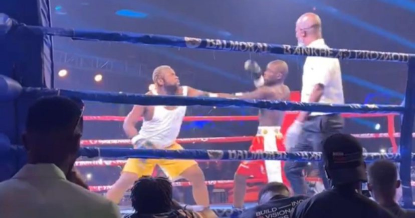 Burna Boy Gifts Portable ₦20 Million After Knockout Victory Over Speed Darlington