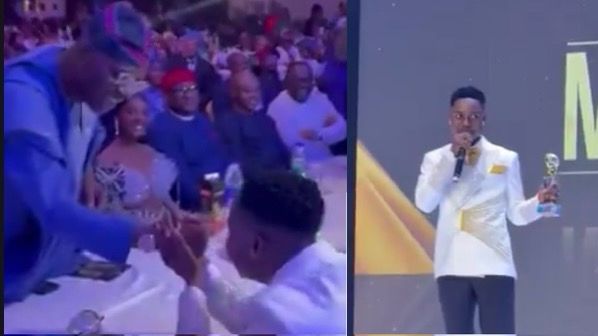 Peller Wins Influencer of the Year at Silverbird Man of the Year Awards, Shares Emotional Speech